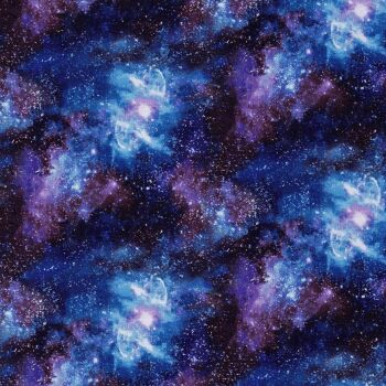 Planetary Missions Space Galaxy Nebula 5308-97 Sky Star Night Skies Studio E Cotton Fabric