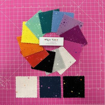 Dear Stella Pammie Jane Kitty Litter 15 Full Metre Bundle Cotton Fabric Cloth Stack