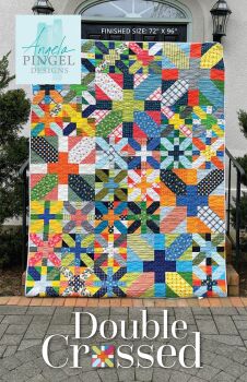 Double Crossed Quilt Pattern by Angela Pingel