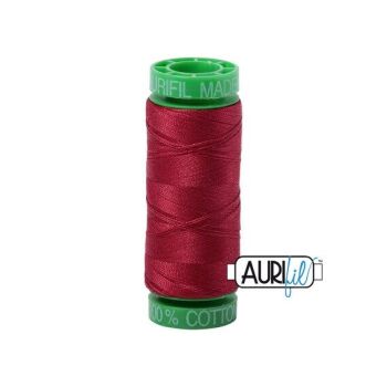 Aurifil 40wt Cotton Thread 150m 1103 Burgundy