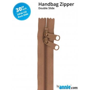 By Annie 30" Handbag Zipper Double Slide Rock Slide Zip