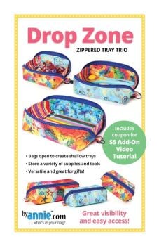 By Annie Drop Zone Tray Pouch Pattern