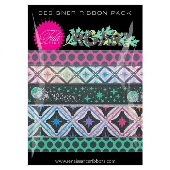 Tula Pink ROAR! Storm Designer Renaissance Ribbons Pack