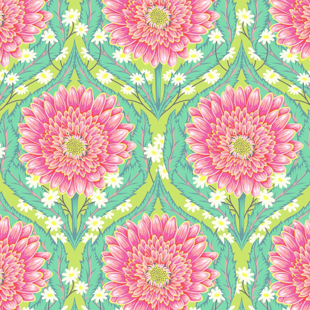 PRE-ORDER NOVEMBER 2024 Tula Pink Untamed Daisy and Confused Moonbeam Cotton Fabric