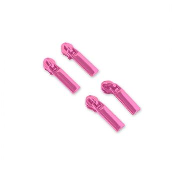 Tula Pink Rectangle #5 Zipper Pulls Bag Purse Making Hardware by Sallie Tomato - Pack of 4