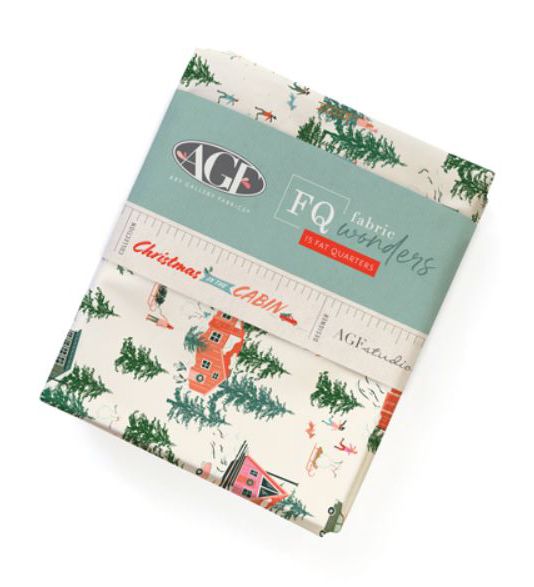 Christmas in the Cabin Full Collection Art Gallery Fabrics 15 Cotton Fabric Fat Quarter Bundle