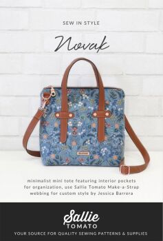 Novak Bag Paper Pattern by Sallie Tomato