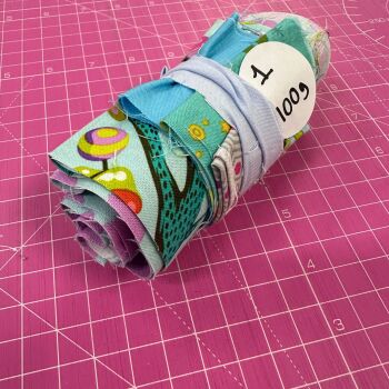 Tula Pink Strip Scrap Roll - 1 - 100g