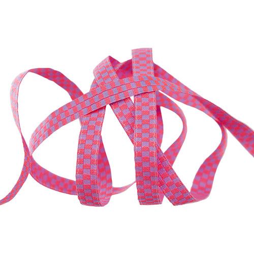 Tula Pink Untamed Check Please Nova 1/4" Renaissance Ribbons per yard