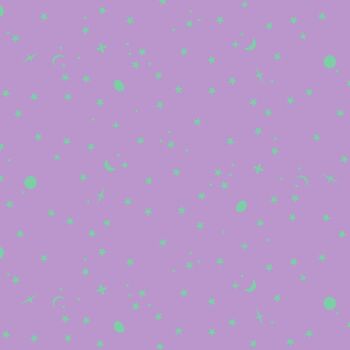 PRE-ORDER TC25 MAY 2025 Tula Pink True Colors 2025 Space Sprinkles Frozenberry Cotton Fabric