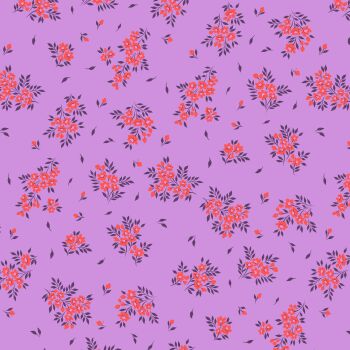 PRE-ORDER TC25 MAY 2025 Tula Pink True Colors 2025 What a Ditz Heliotrope Cotton Fabric