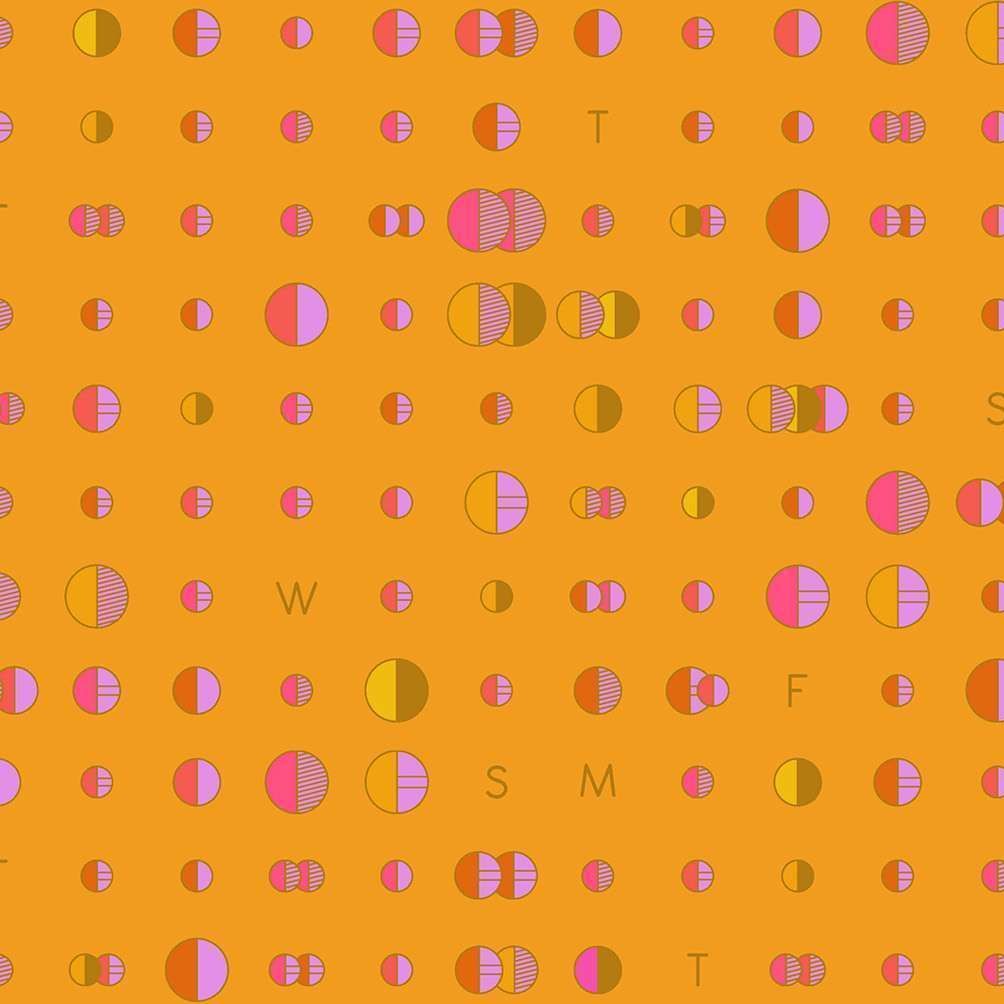 DESTASH 2.22m Soliloquy Data Yarrow Alison Glass 1220-O Cotton Fabric