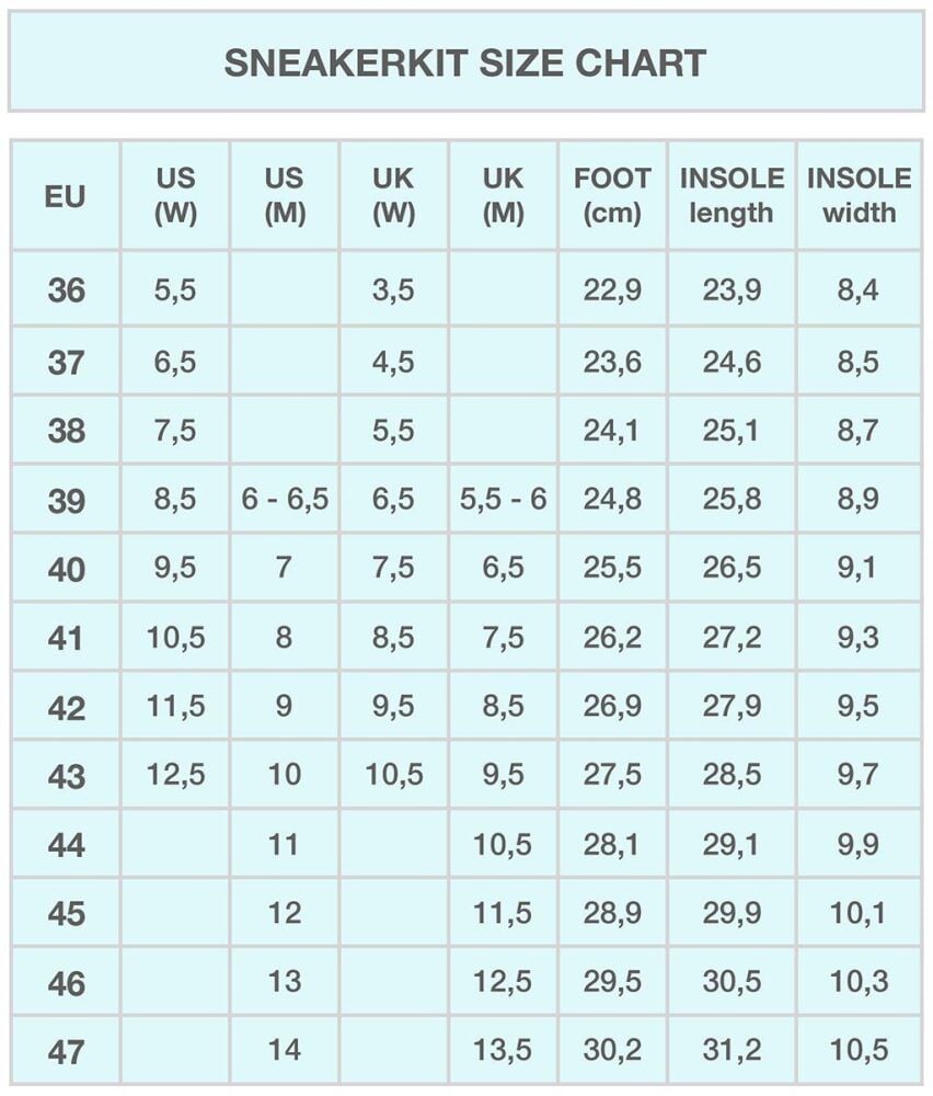 SIZE CHART 3