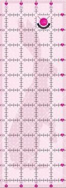 Tula Pink Hardware 4.5" x 12.5" Non Slip Ruler - Rabbit