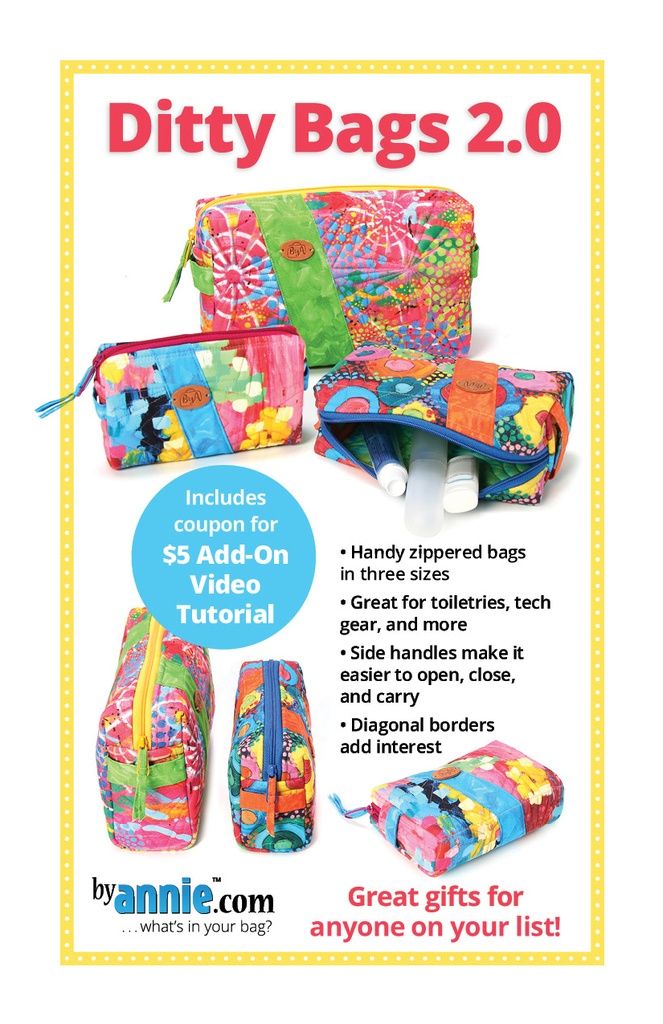 RESERVATION - ByAnnie Beginners Ditty Bags 2.0 Class 26/4/25 10am - 4pm