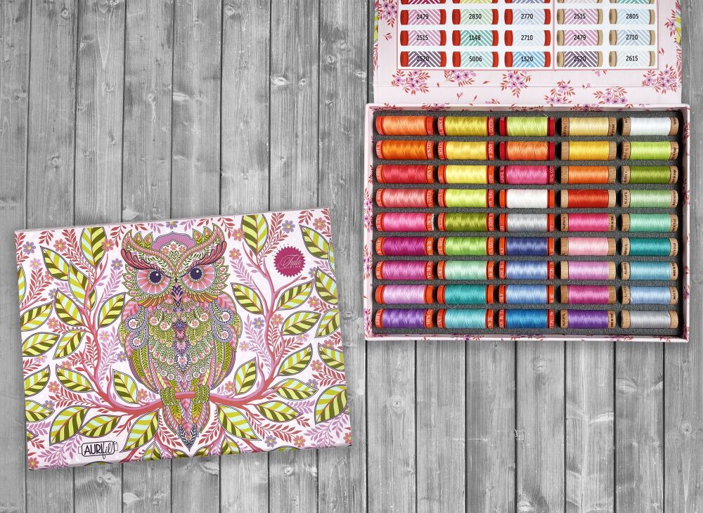LIMITED EDITION Tula Pink Full Moon Forest II Aurifil Thread Collection