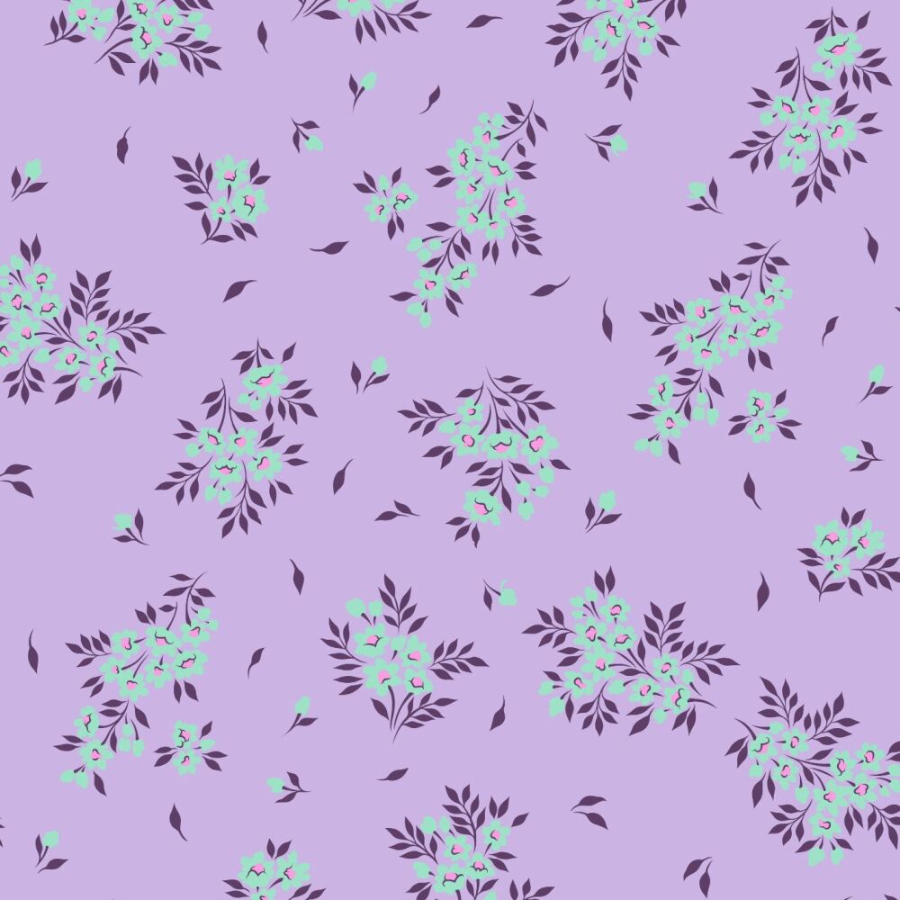 Tula Pink True Colors 2025 What a Ditz Viola Cotton Fabric