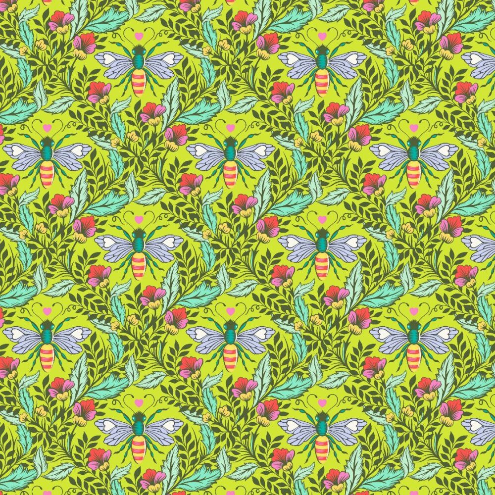 Tula Pink Full Moon Forest II Shake Your Honey Maker Enchanted Cotton Fabric