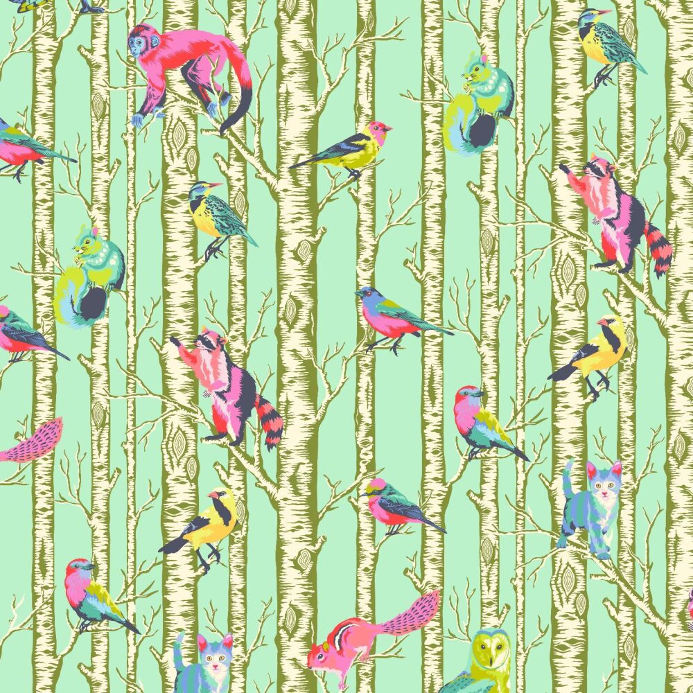 Tula Pink Full Moon Forest II Family Tree Enchanted Cotton Fabric