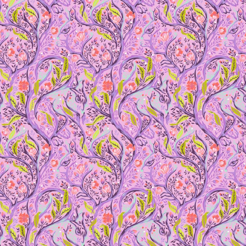 Tula Pink Full Moon Forest II Branch Manager Blossom Cotton Fabric