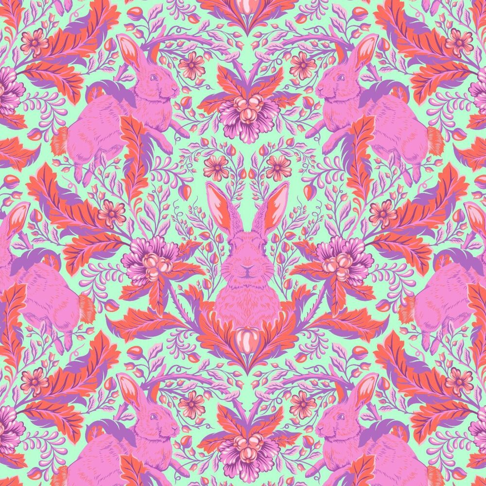 Tula Pink Full Moon Forest II Hoppy Go Lucky Blossom Cotton Fabric