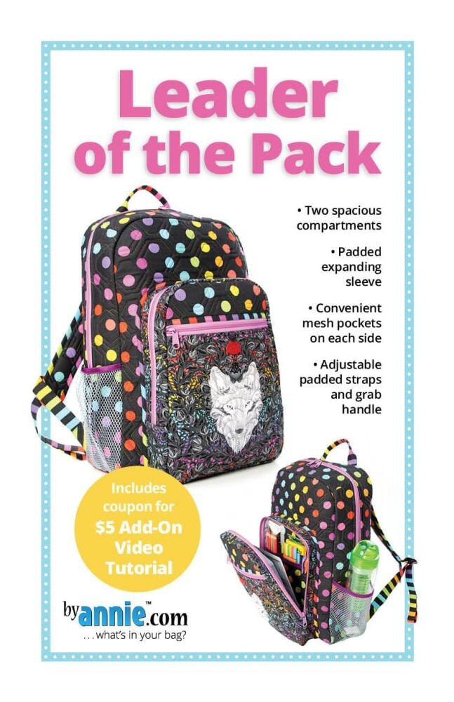 PRE-ORDER JUNE 2025 ByAnnie Leader of the Pack Pattern PBA315