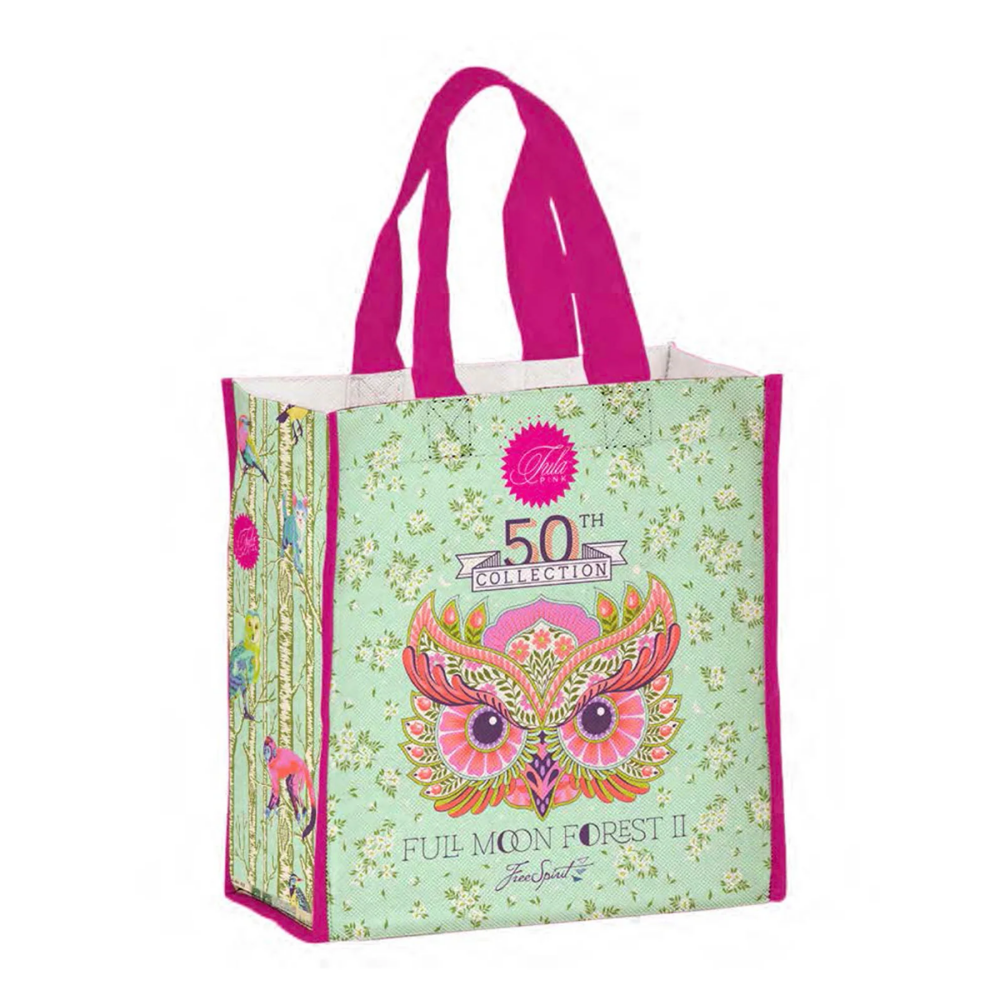 Tula Pink 50th Collection Full Moon Forest II Limited Edition Tote Shopper Bag