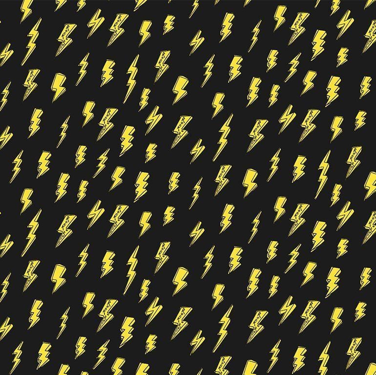 DESTASH 50cm Pour Some Sugar on Me Rock N Roll Lightning Strikes Dear Stella Cotton Fabric