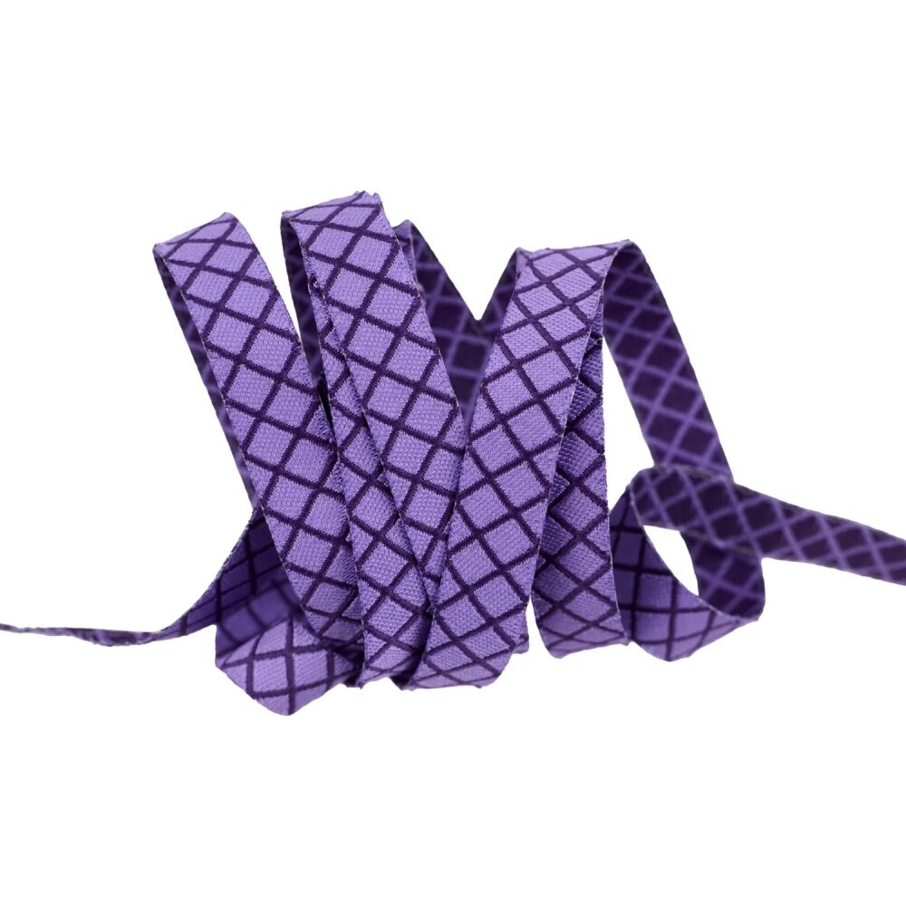 Tula Pink True Colors 2025 On The Grid Mysterious 3/8" Renaissance Ribbons per yard