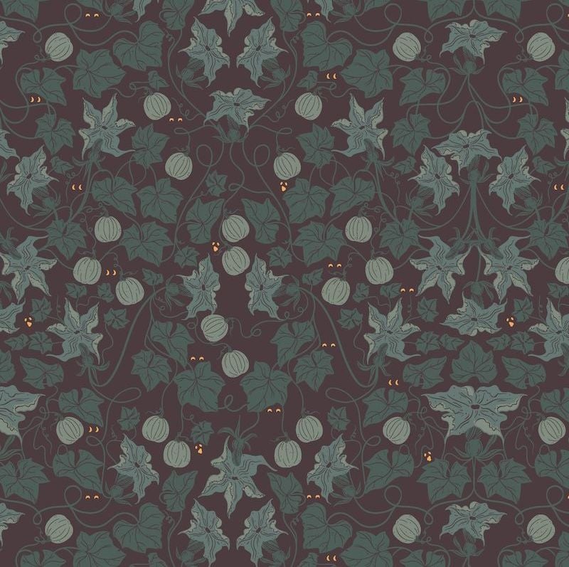 Ghostly and Haunted Secret Gaze Halloween Art Gallery Fabrics Cotton Fabric GHH13136