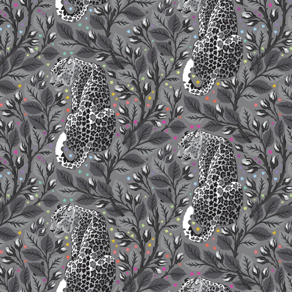 MINKY - ORDER SEPARATELY - PRE-ORDER GW DEC 2025 Tula Pink Graywork Birthmark Shadow Digital Print Minky per half metre