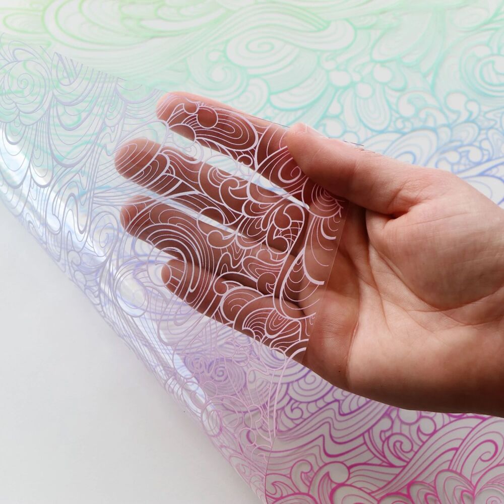 ORDER SEPARATELY - PRE-ORDER FR MAY 2026 - Tula Pink Hardware Sallie Tomato Floral Reef Making Waves Vinyl Precut Half Yard