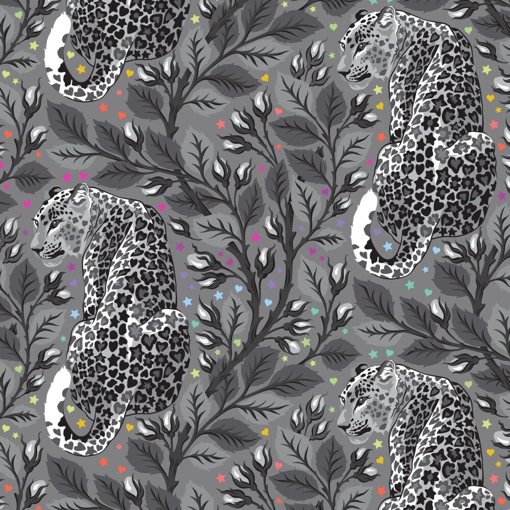 Tula Pink Graywork Birthmark Shadow Cotton Fabric
