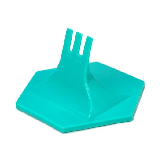 The Gypsy Quilter Handy Zipper Jig - Turquoise