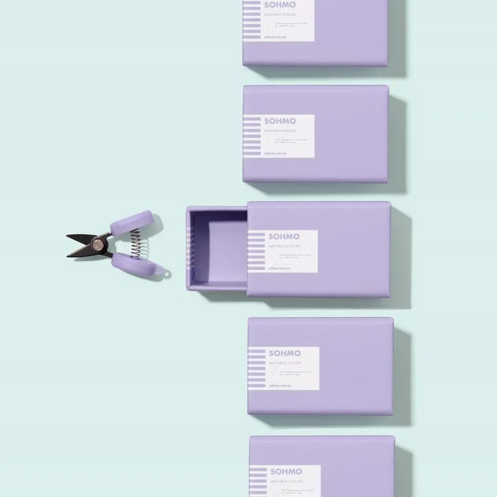 SOHMO Matchbox Scissors Mini Thread Snips