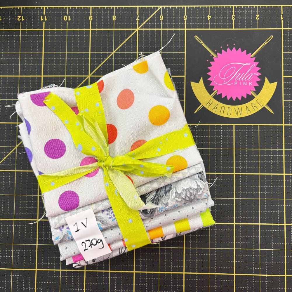 Tula Pink Scrap Pack 1V 270g Stash Starter - GRAYWORK