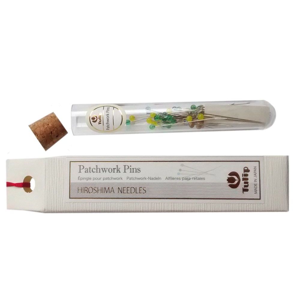 Tulip Hiroshima Patchwork Pins