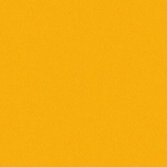 LAST FAT QUARTER Libs Elliott Phosphor Signal Orange 9354-O Printed Denim Texture Cotton Fabric