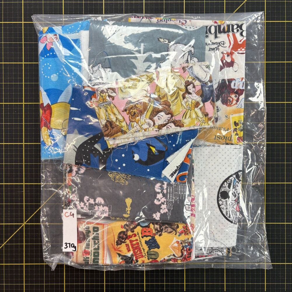 DESTASH Disney Medley Scrap Bag C4 370g Stash Starter Bundle