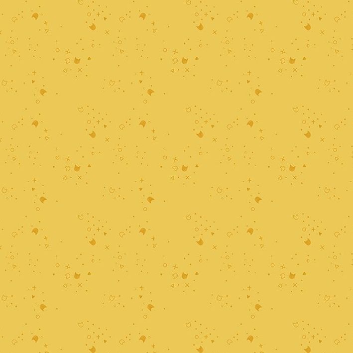 DESTASH 50cm Dear Stella Pammie Jane Kitty Litter Bumblebee Cotton Fabric