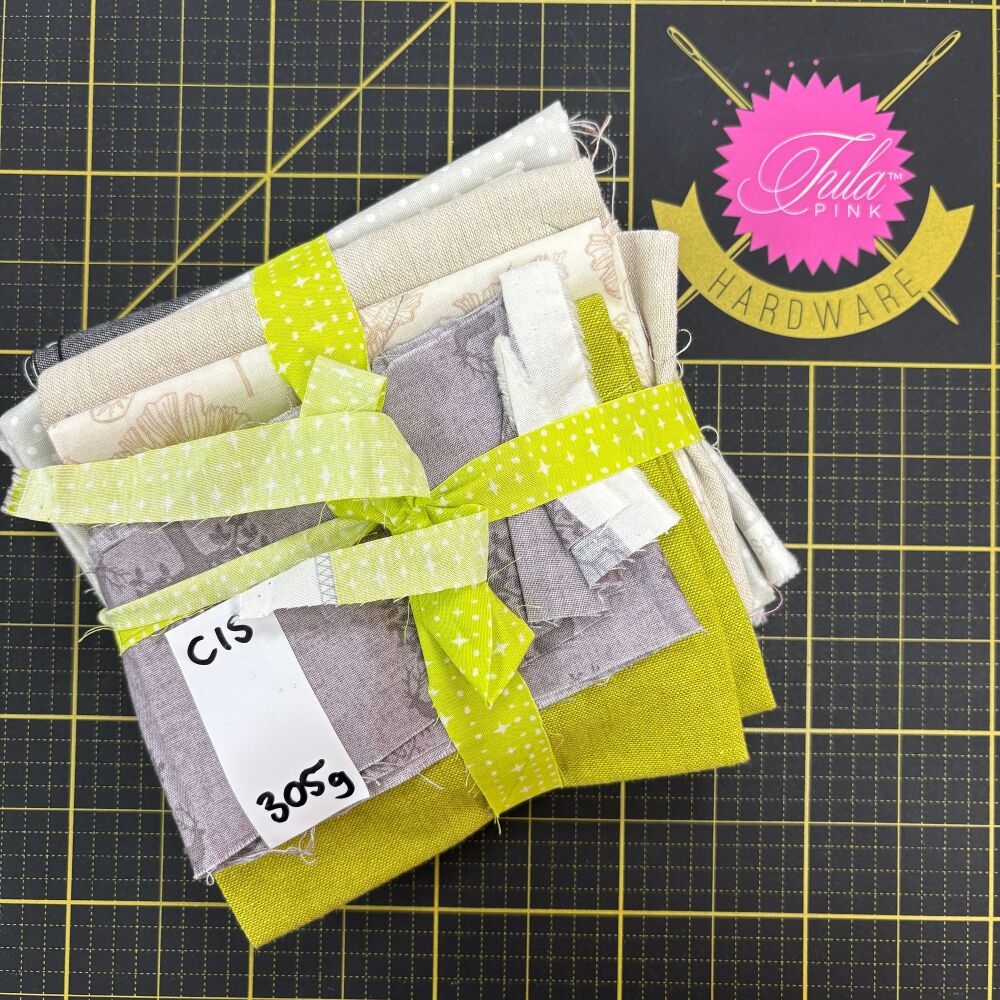 DESTASH Mixed Wovens Scrap Pack C15 305g Stash Starter Bundle