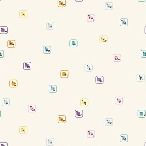 Art Gallery Fabrics Rocket Science Periodic Universe RKS-95405 Cotton Fabric