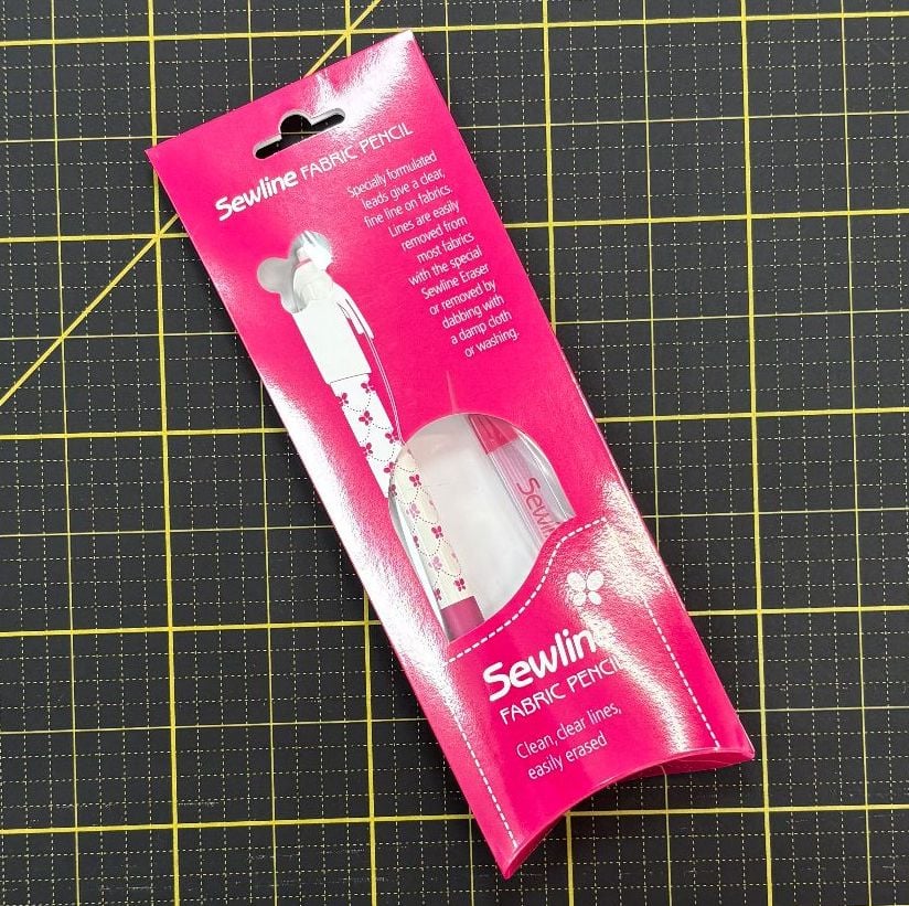 Sewline Fabric Mechanical Pencil with Replacement Leads - Pink