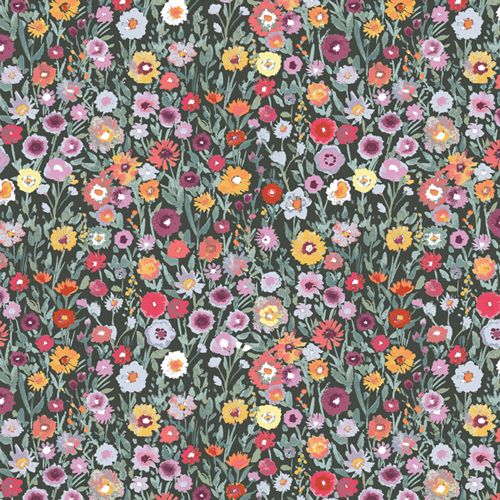 Art Gallery Fabrics Plentiful Blooming Prairie Allium Ditsy Floral PLE86105 Cotton Fabric