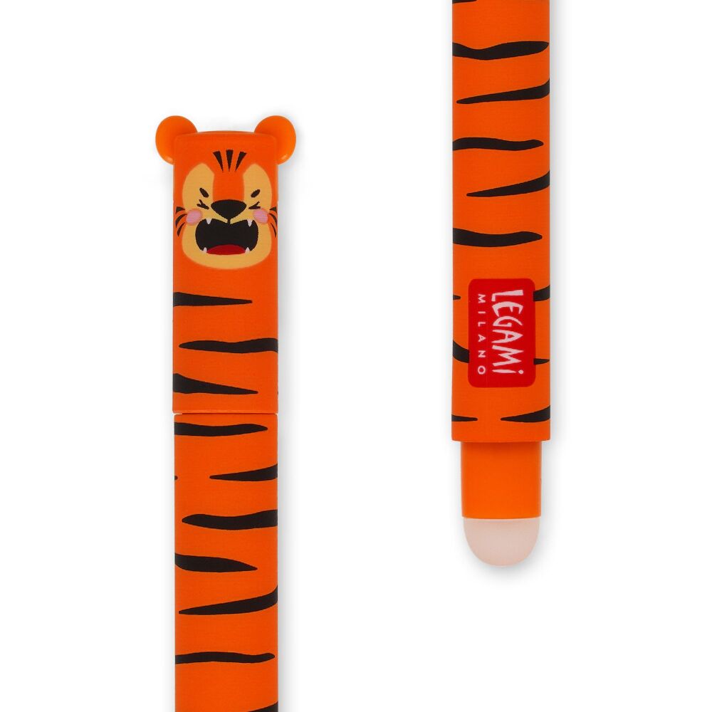 Legami Erasable Pen - Tiger - Orange Ink