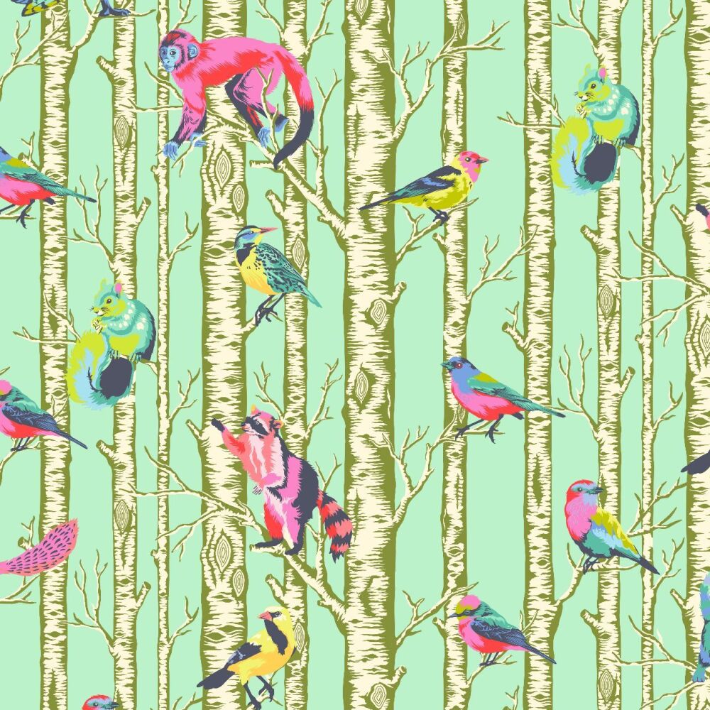 PER METRE - Tula Pink Full Moon Forest II Family Tree Enchanted Cotton Fabric