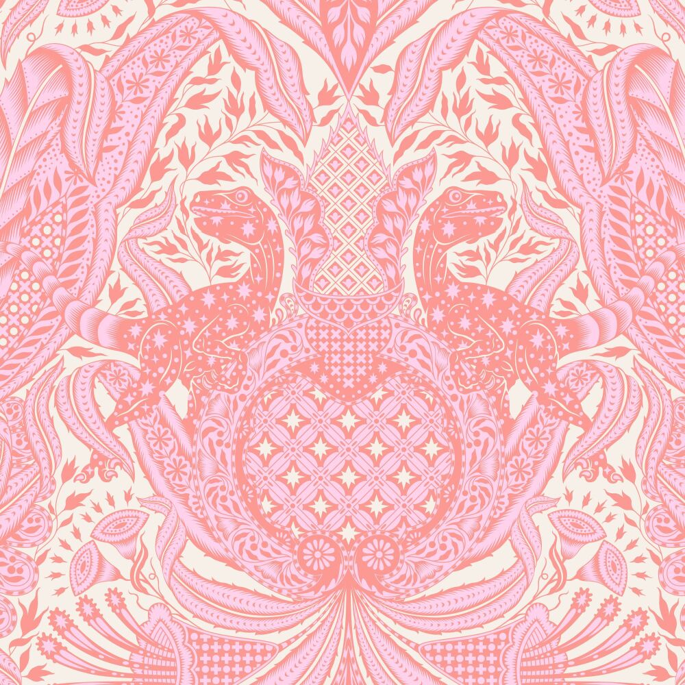 PER METRE - Tula Pink ROAR! Gift Rapt Blush Cotton Fabric