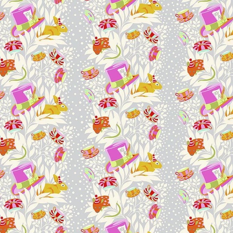 PER METRE - Tula Pink Curiouser and Curiouser 6pm Somewhere Wonder Cotton Fabric