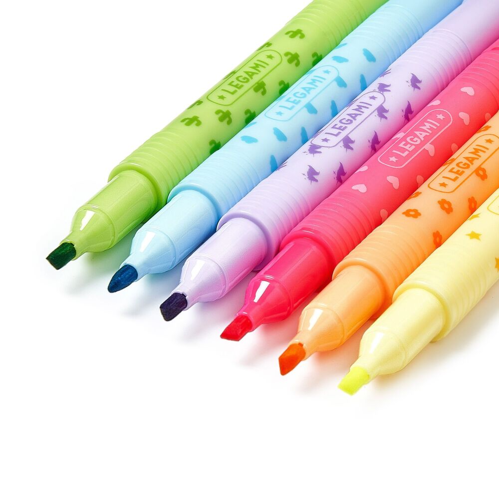Legami Erasable Magic Highlighters - Set of 6