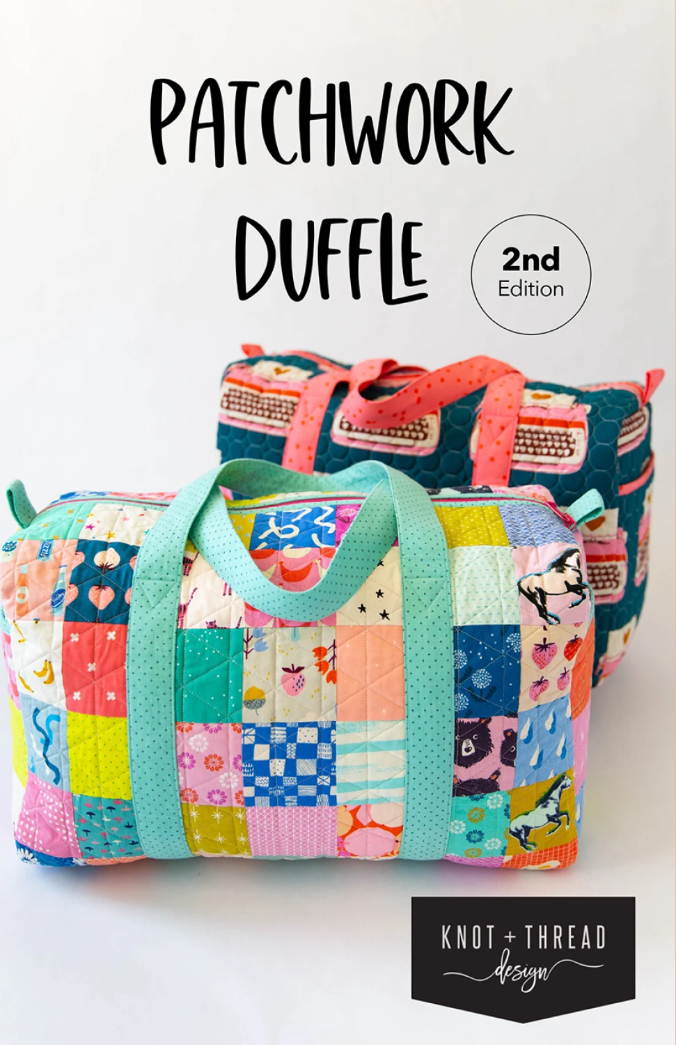 Knot and Thread Patchwork Duffle Bag Pattern